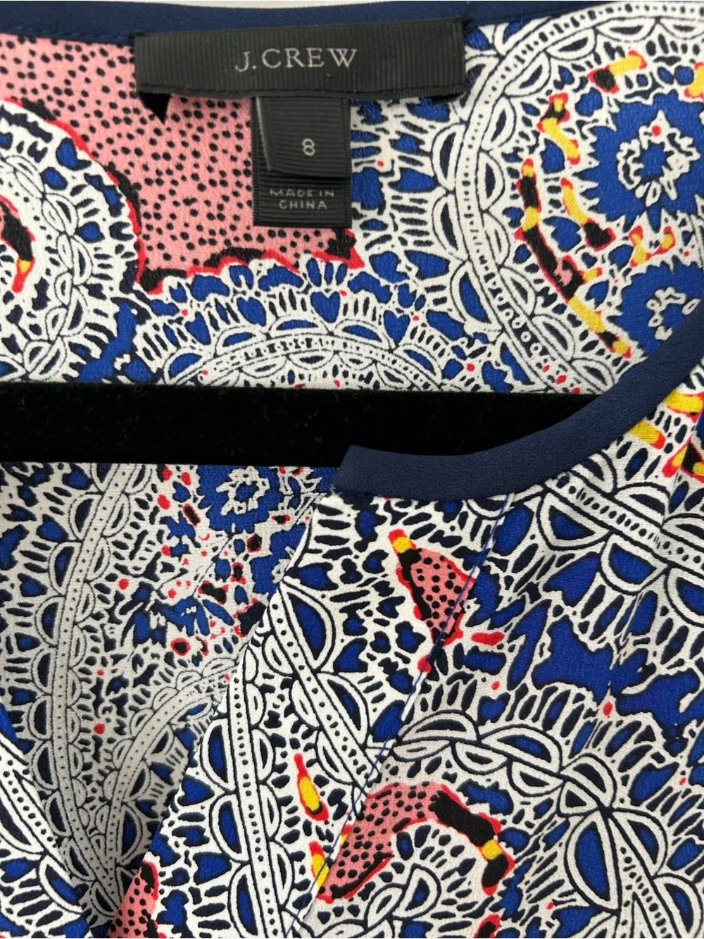 J. Crew Silk Sleeveless Paisley Print Dress